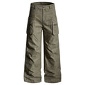 Cross Rivet Zip Cargo Pants