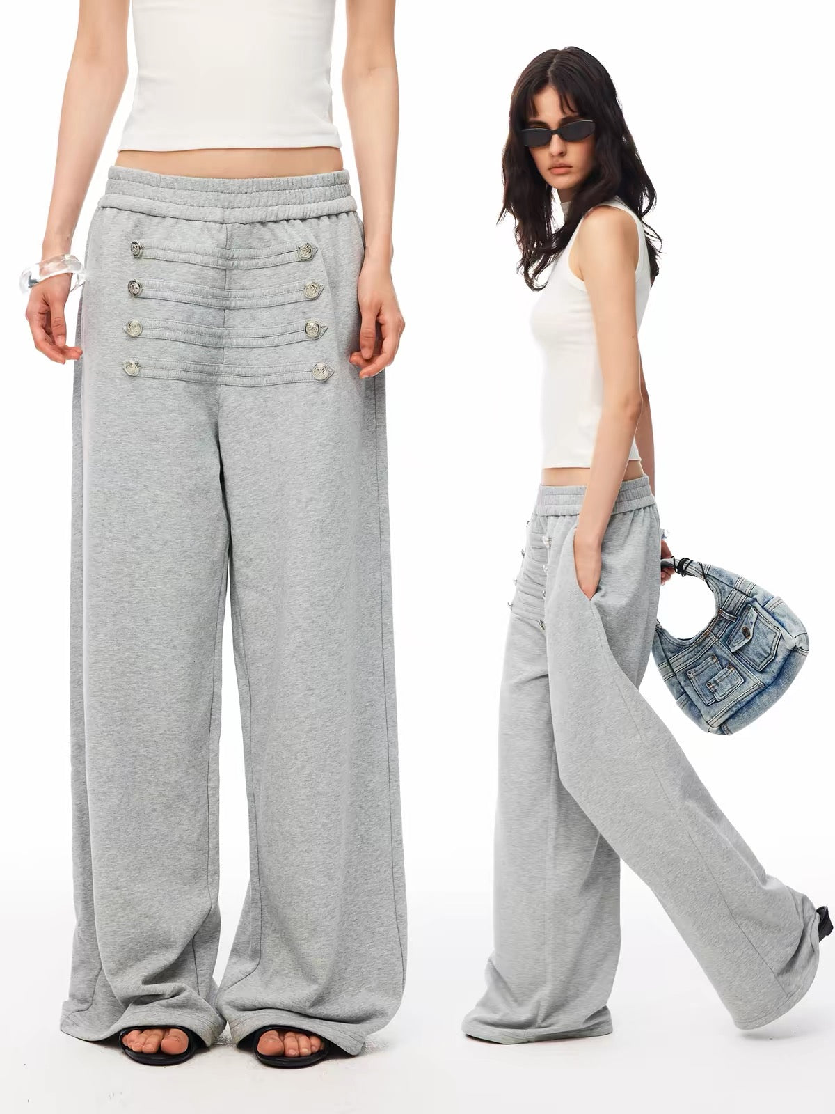 HABON Napoleon Vintage Wide Sweatpants