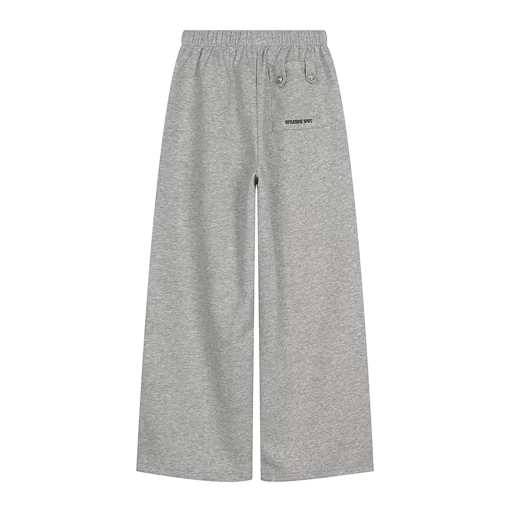 HABON Double-Breasted Sweatpant
