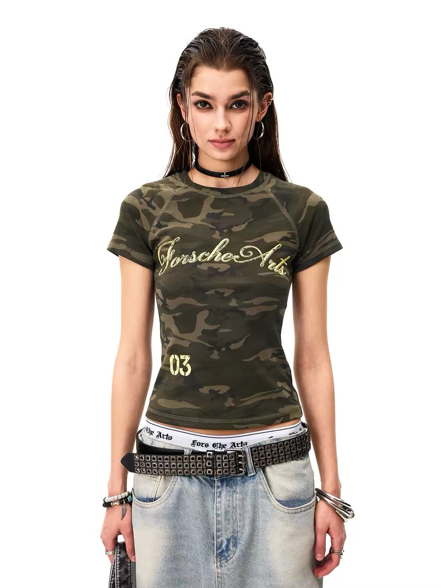 Camouflage Baby Tee
