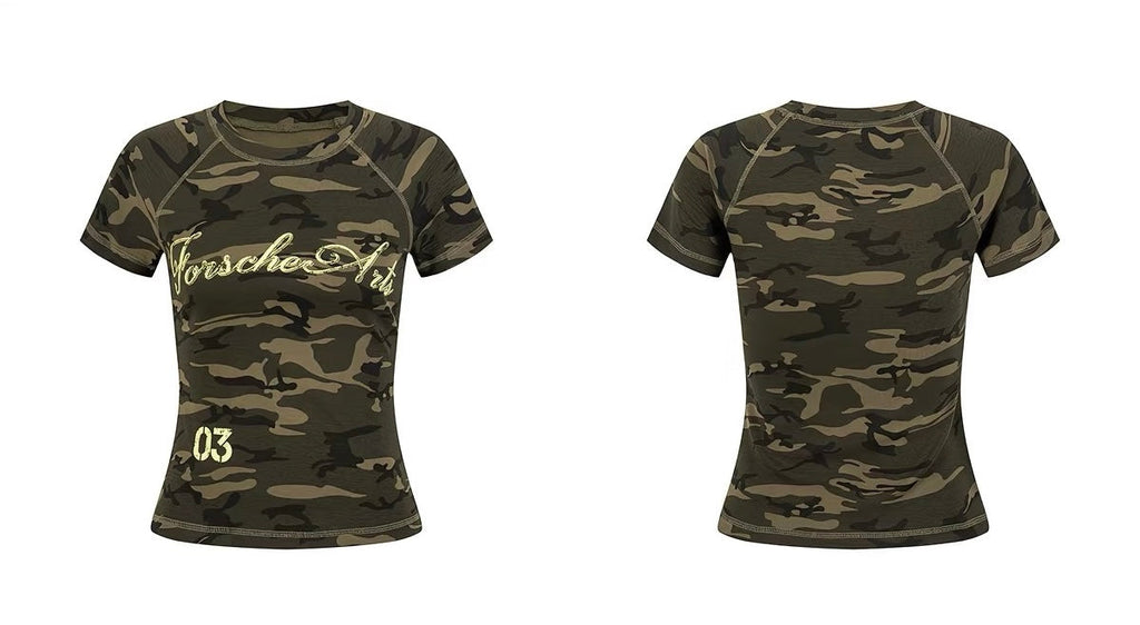 Camouflage Baby Tee