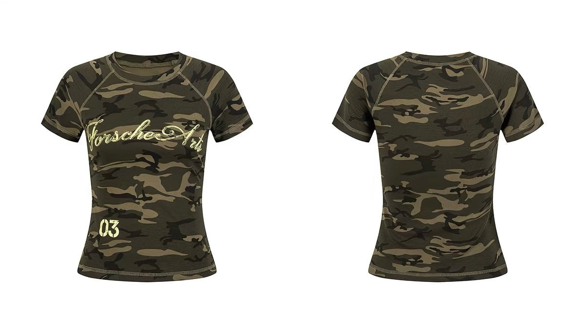 Camouflage Baby Tee