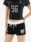 Low Waist Sports Shorts