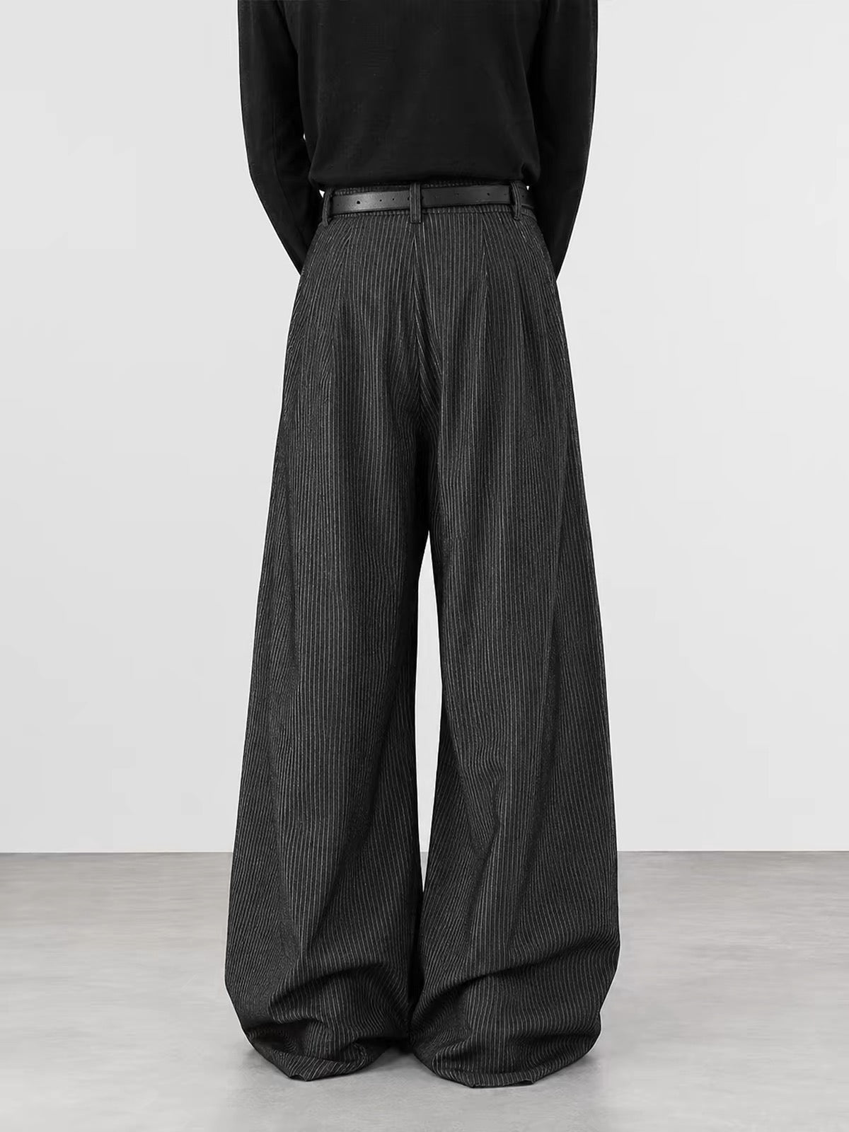 HABON Trible Pleat Trousers
