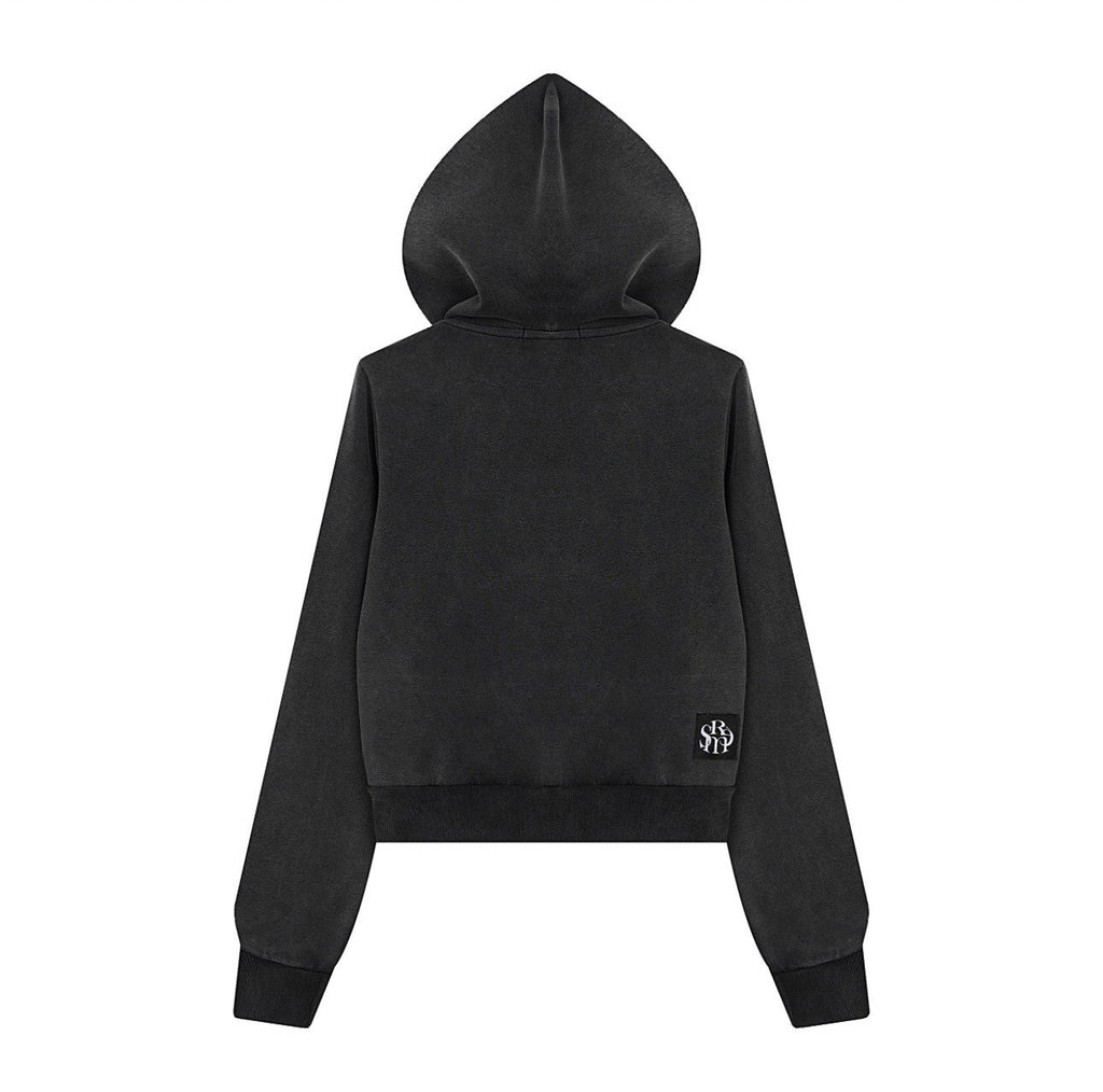 HABON Napoleon Vintage Washed Zip-Up Hoodie