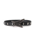 Punk Guitar Old Cracked String Belt