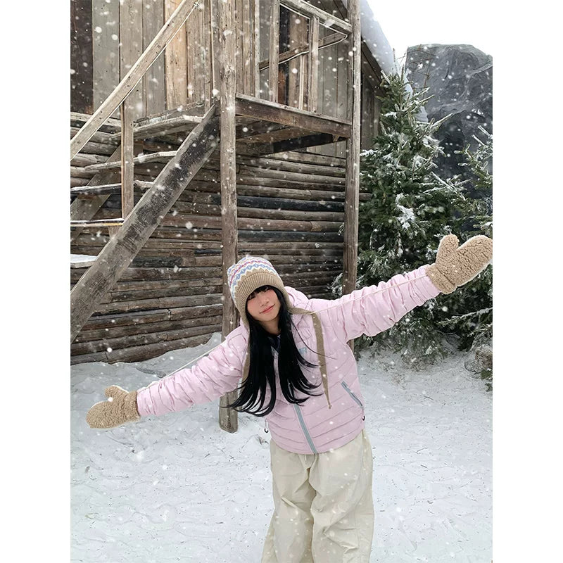 Unisex Hooded Lightweight Down Jacket