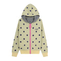 HABON Dot Hooded Knit Sweater