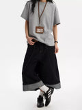 Cuff Denim Jorts