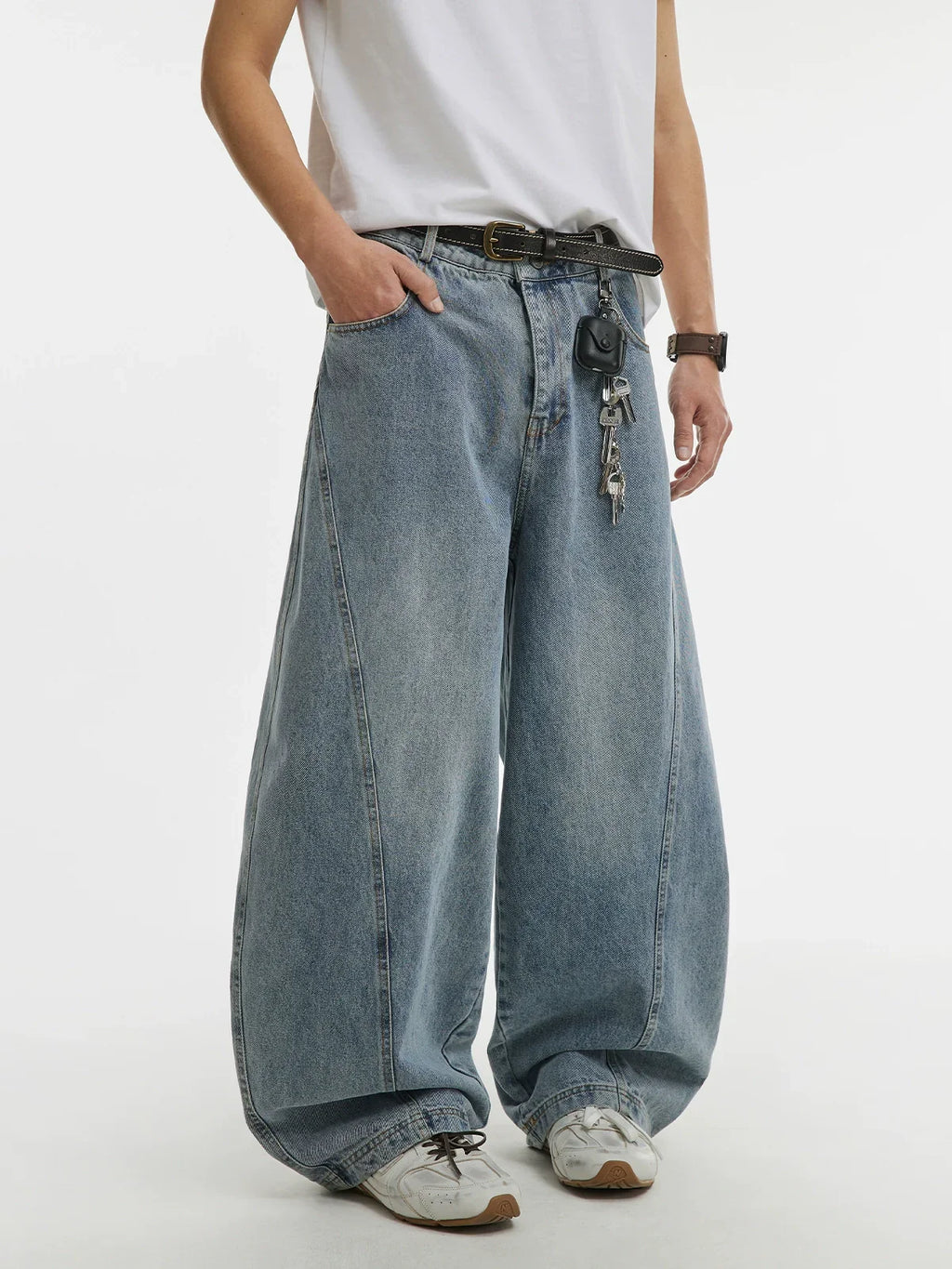 RETRO SCIMITAR BUGGY DENIM