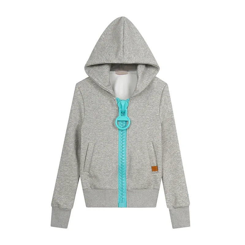 HABON Big Zip Oversized Hoodie