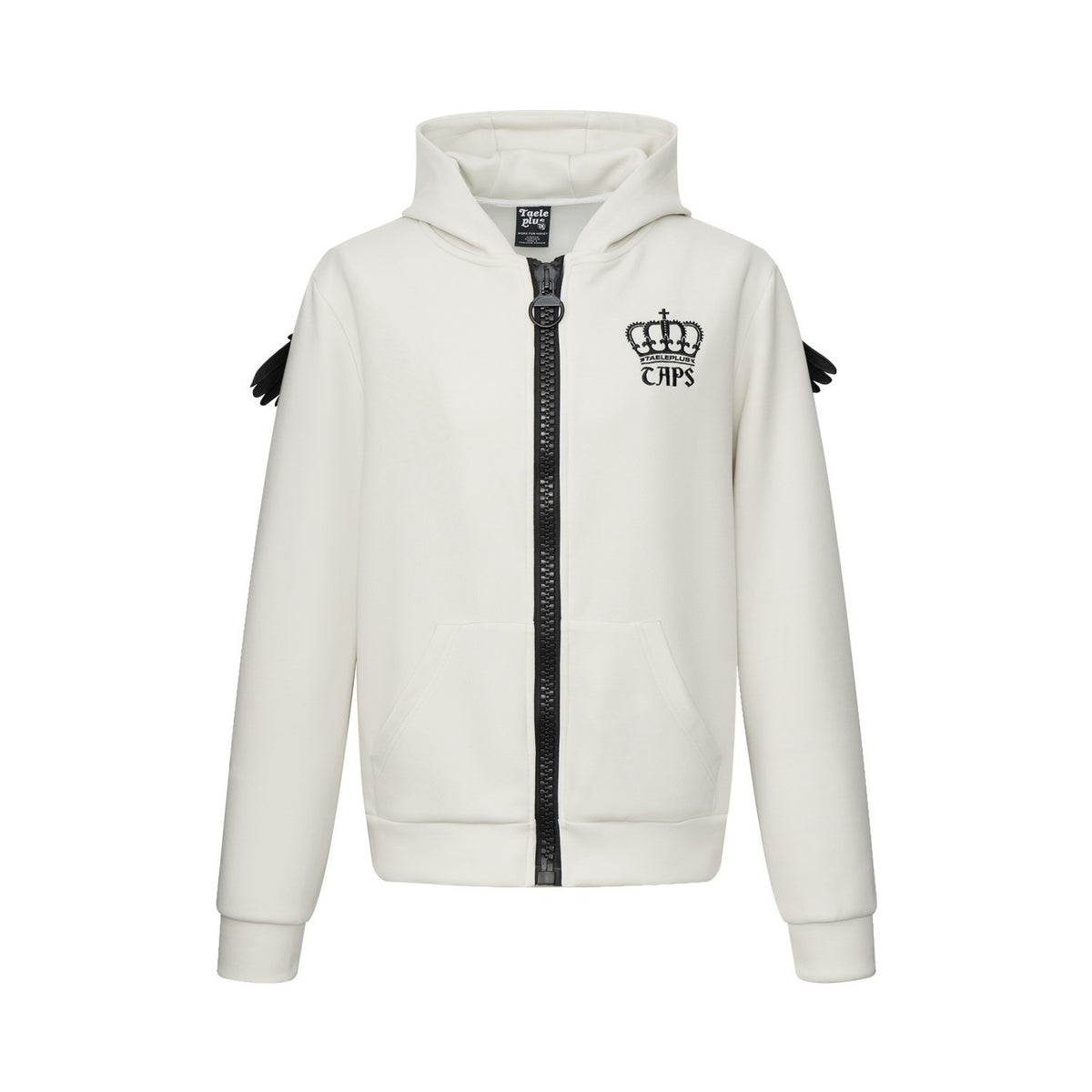 HABON Angel Wing Zip-Up Hoodie