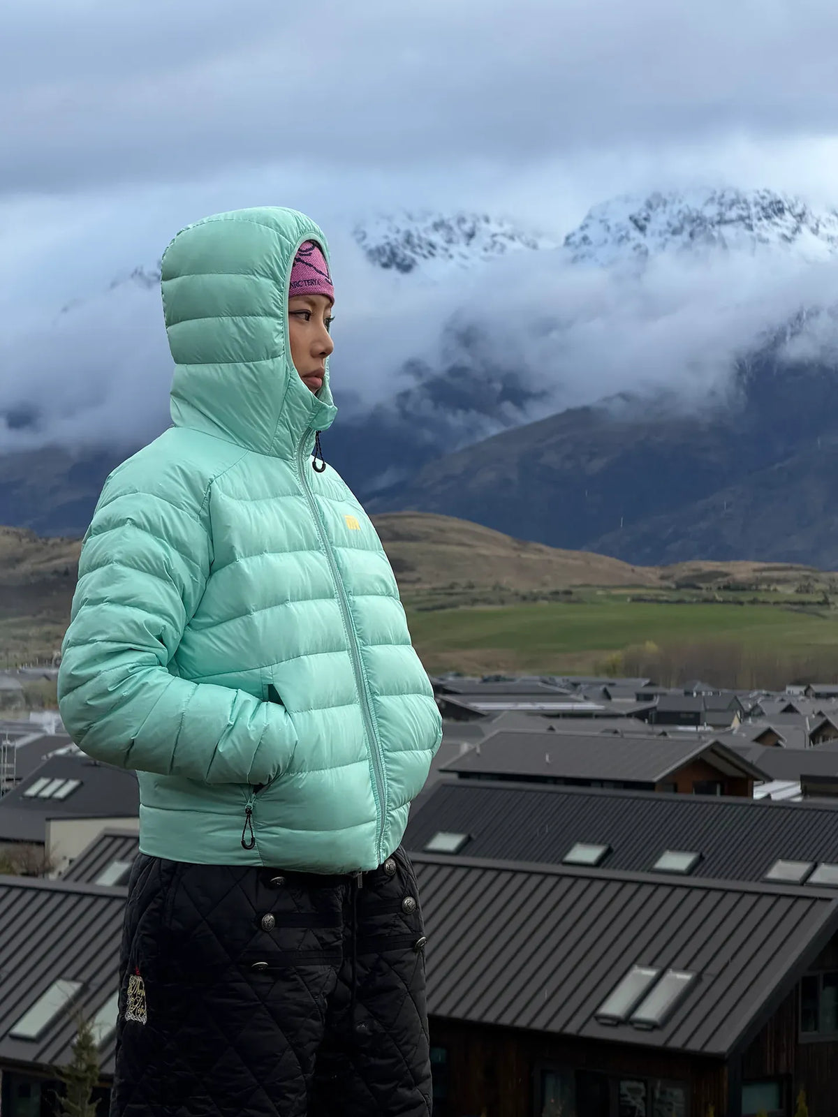 HABON Unisex Hooded Lightweight Down Jacket